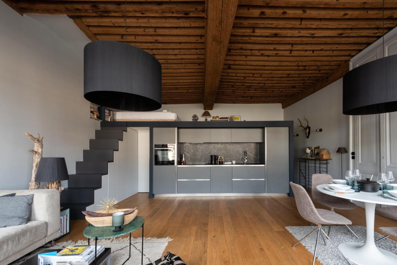 Le Loft Ethnic - Avec Jolie Vue Sur La Saone Διαμέρισμα Λυών Εξωτερικό φωτογραφία